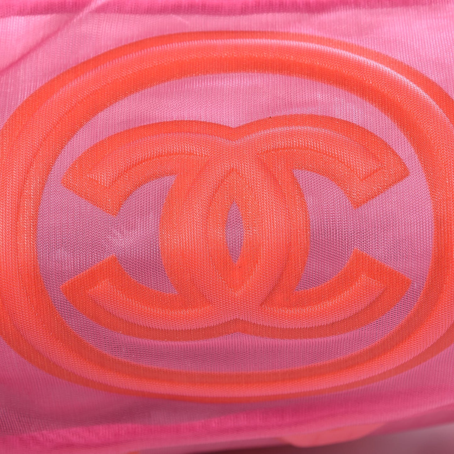 Mesh Nylon Logo Backpack Pink