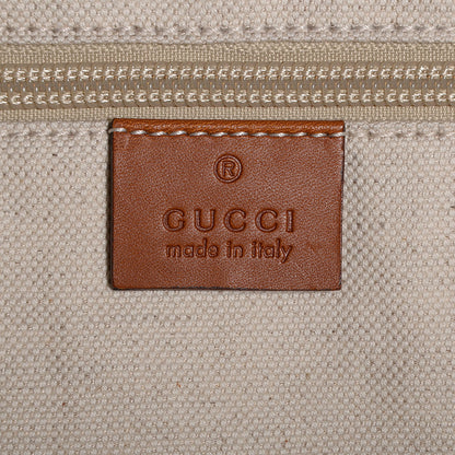 Gucci Nylon Monogram Large Tote Blue 6 of 9