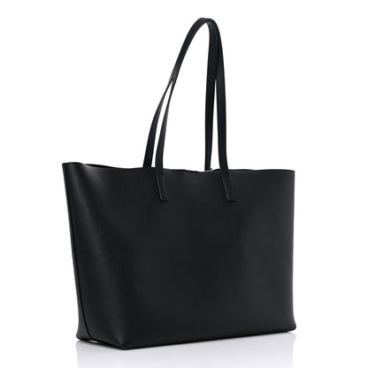 Saint Laurent Calfskin Large Shopping Tote Black 4 of 18