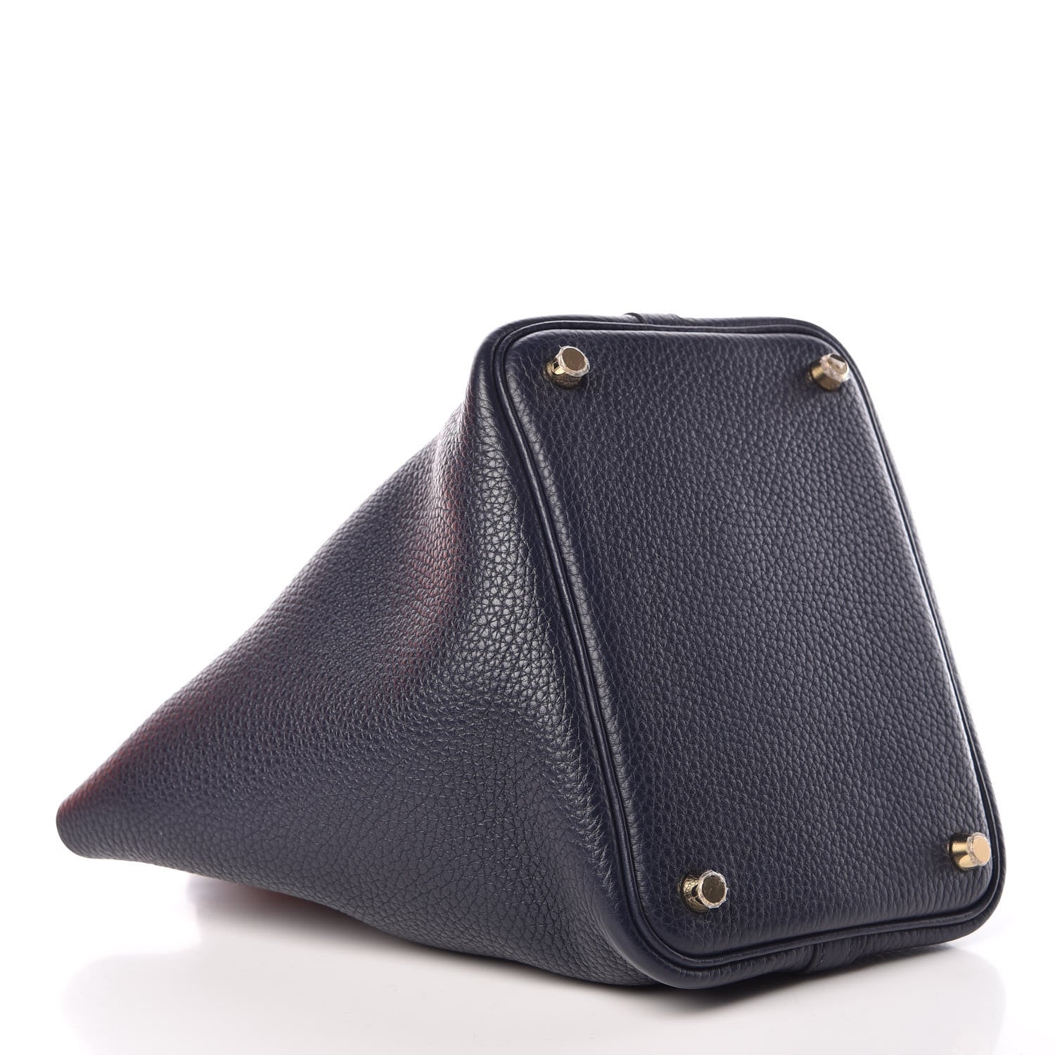 Hermes Taurillon Clemence Picotin Lock 18 PM Bleu Nuit 4 of 12