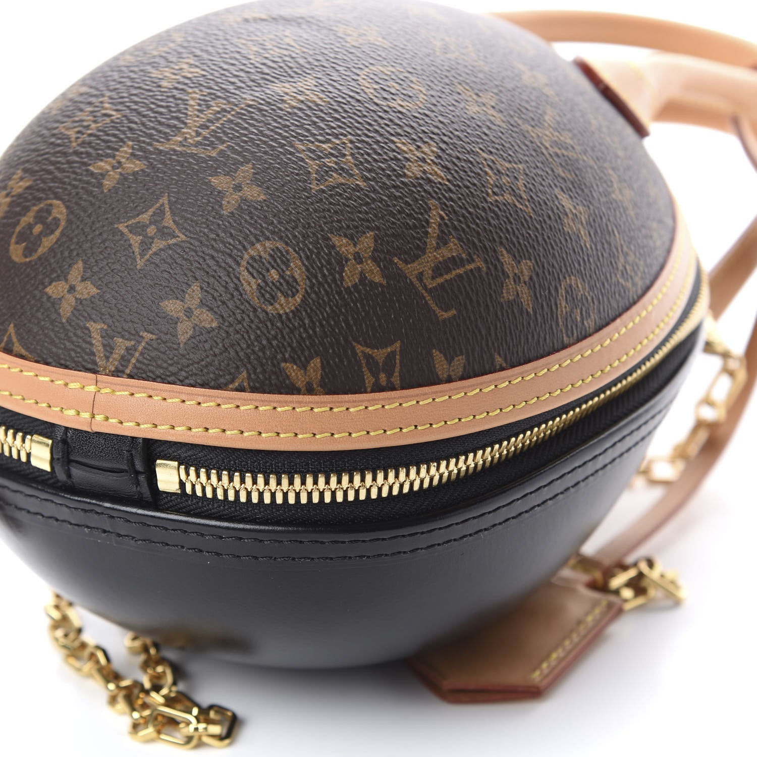 Louis Vuitton Monogram Egg Bag Black 6 of 8
