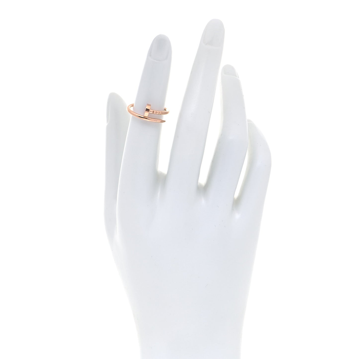 18K Pink Gold Small Juste Un Clou Ring 49 5