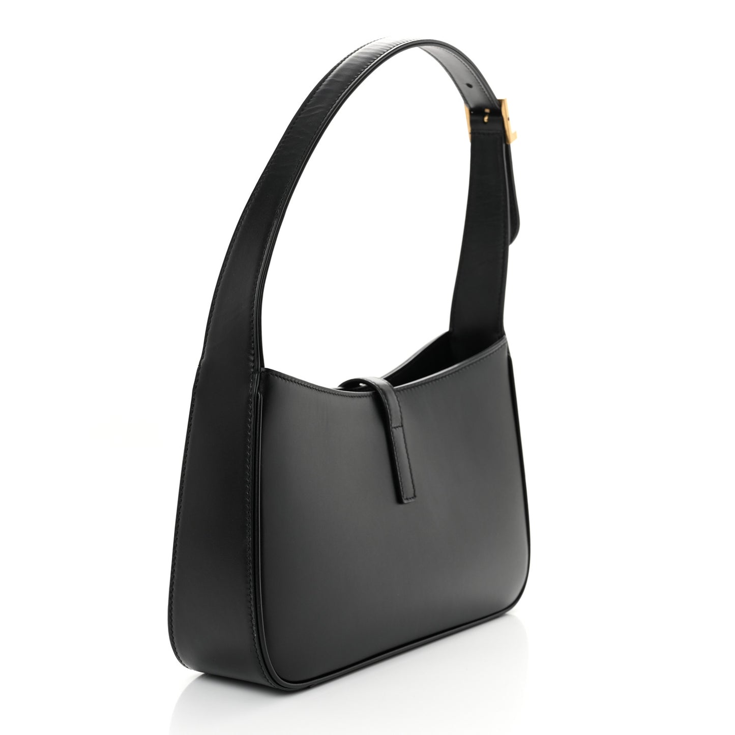 Smooth Calfskin Le 5 A 7 Hobo Black