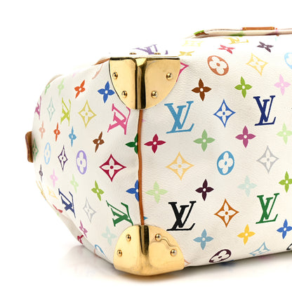 Louis Vuitton Monogram Multicolor Speedy 30 White 9 of 17