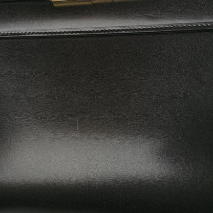 Saint Laurent Smooth Calfskin Manhattan Top Handle Black 11 of 11