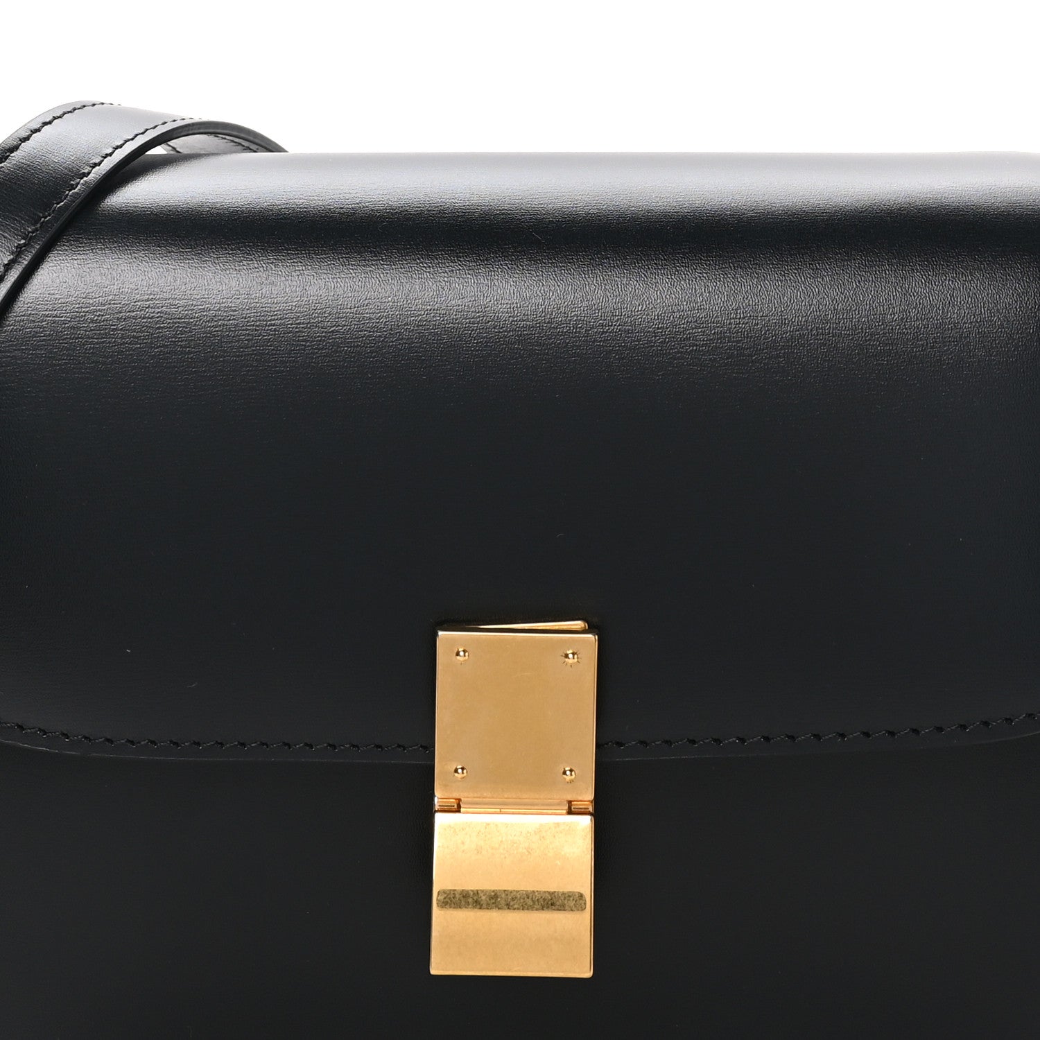 Celine Box Calfskin Teen Classic Box Flap Bag Black 7 of 9