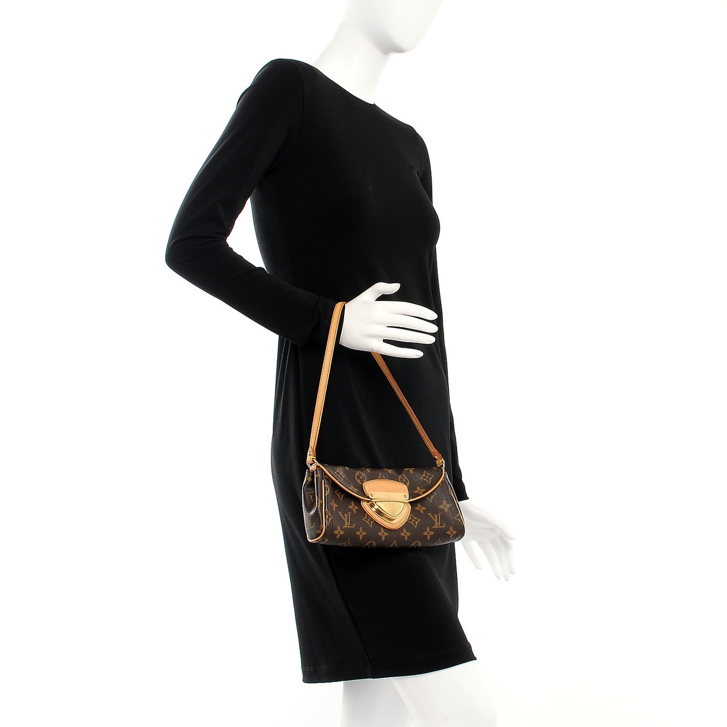 Monogram Beverly Clutch