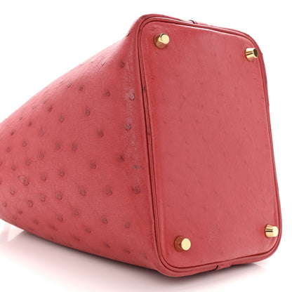 Hermes Ostrich Picotin Lock 18 Rouge Vif 9 of 12