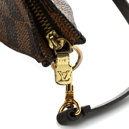 Louis Vuitton Damier Ebene Trousse Make Up Bag Pochette 17 of 18