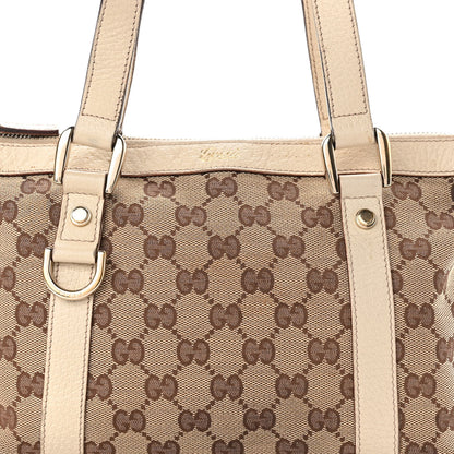 Gucci Monogram Small Abbey Tote Off White 7 of 10