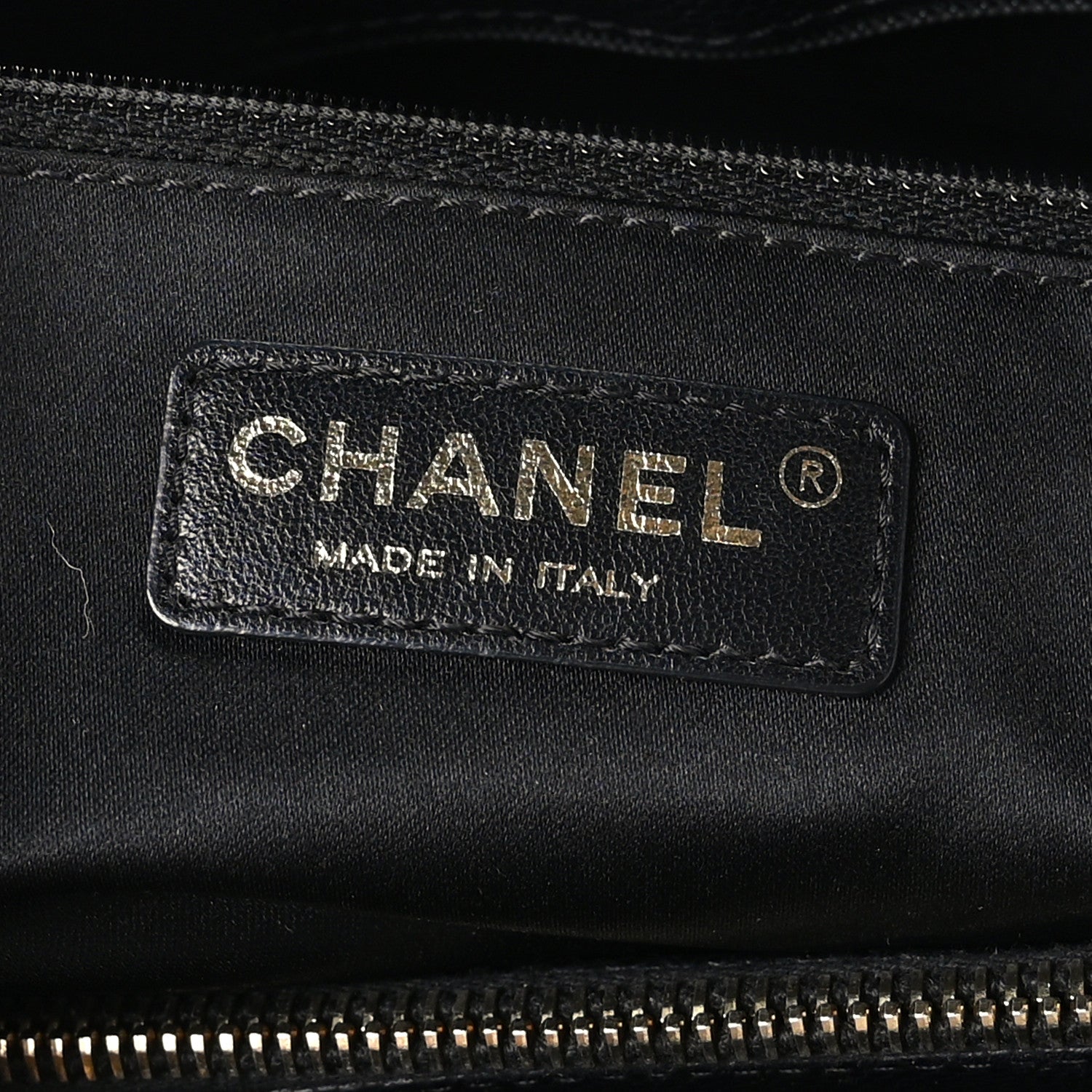 Chanel Caviar Quilted Grand Shopping Tote GST Black 6 of 9