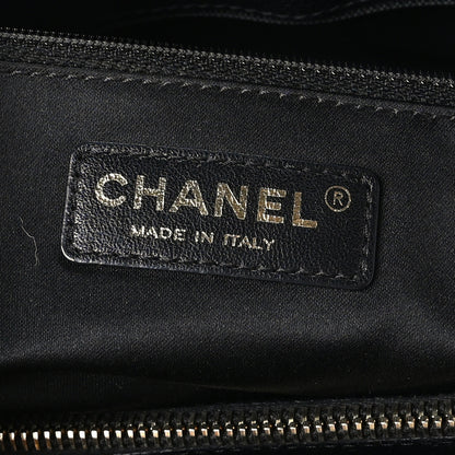 Chanel Caviar Quilted Grand Shopping Tote GST Black 6 of 9