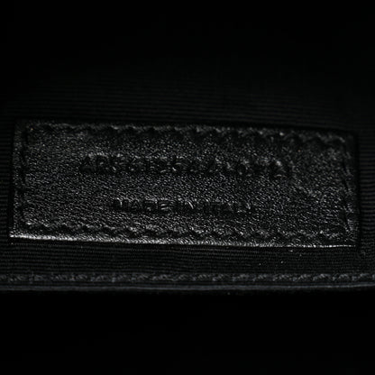 Saint Laurent Patent Calfskin Matelasse Monogram Lou Camera Bag Black 7 of 10