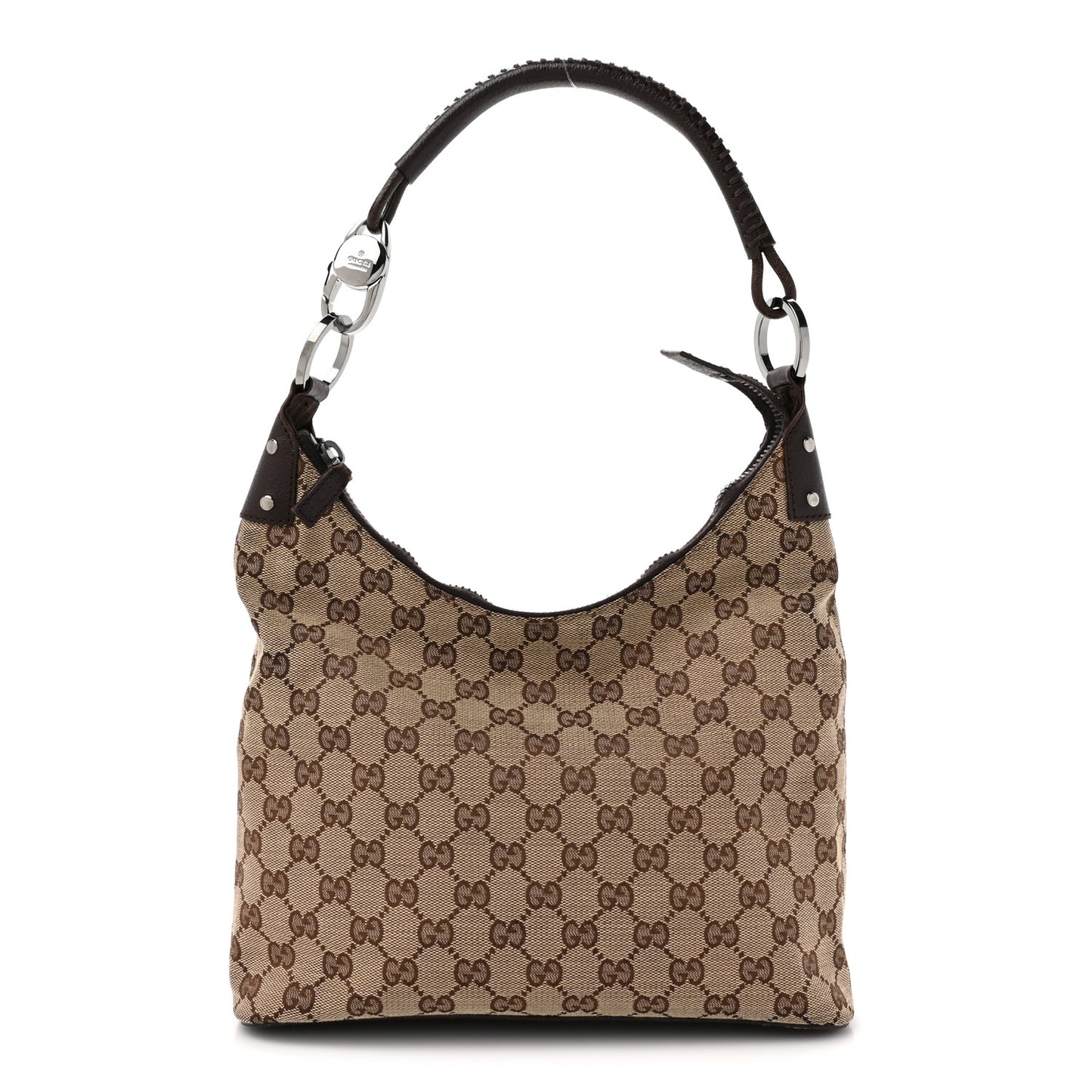 Monogram Shoulder Bag Dark Brown