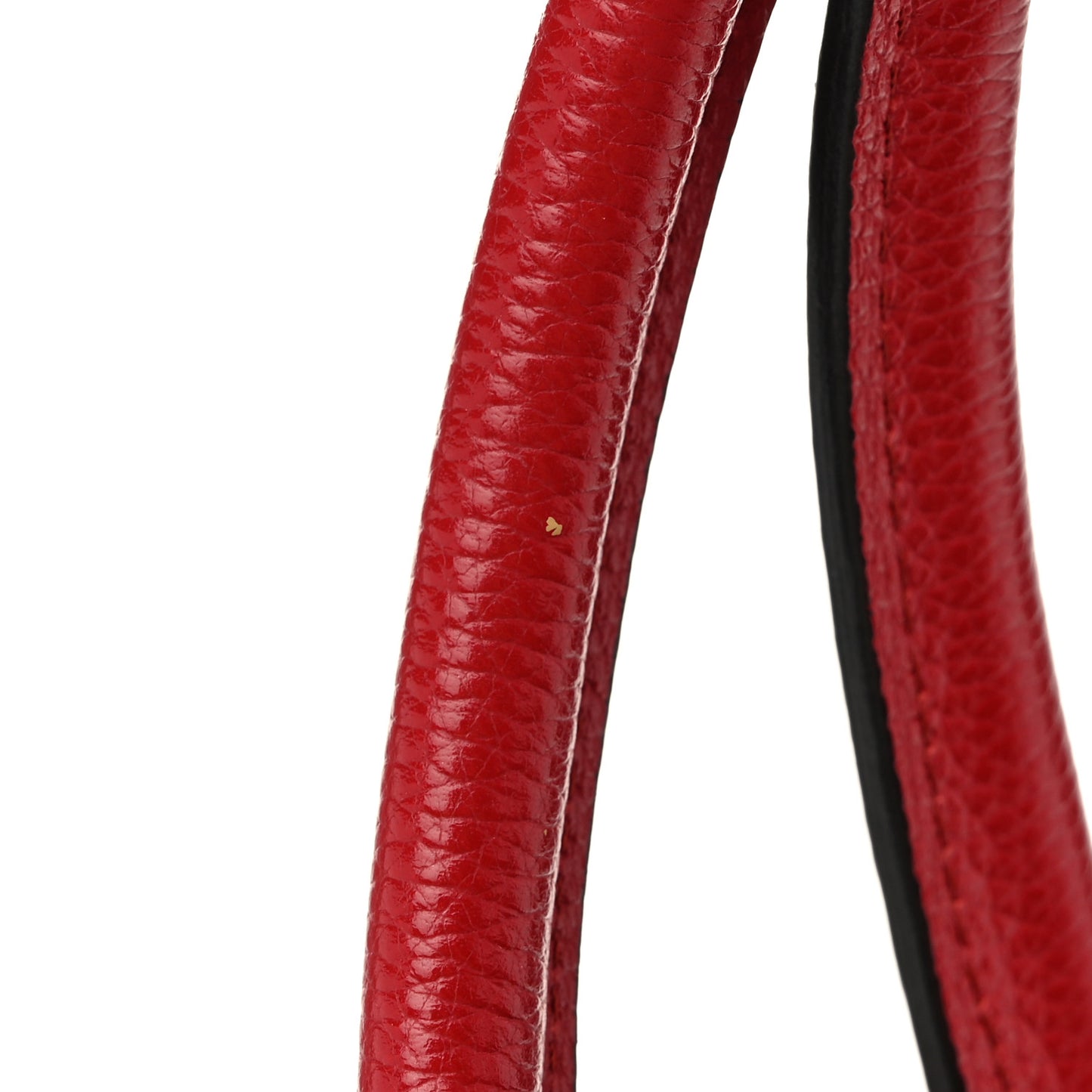 Classic Grain Calfskin Small Bayswater Zip Tote Scarlet