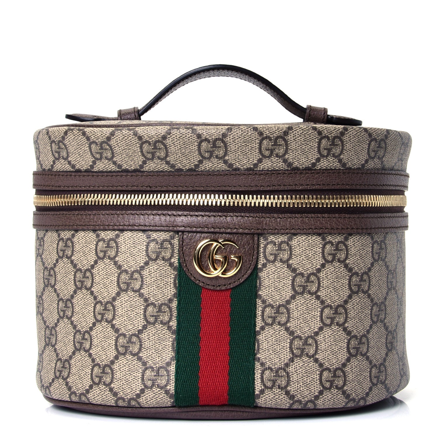Gucci GG Supreme Monogram Ophidia Vanity Cosmetic Case 1 of 4