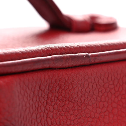 Chanel Caviar Vanity Cosmetic Case Red 16 of 16