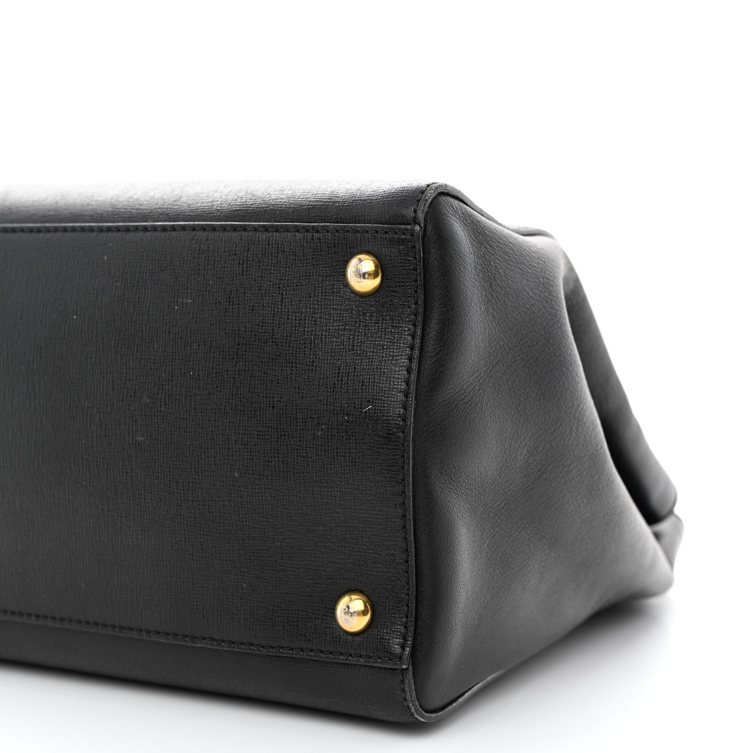 Fendi Vitello Elite Regular 2Jours Tote Black 10 of 14