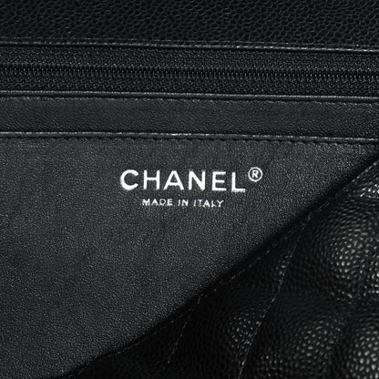 Chanel Caviar Maxi Single Flap Black 6 of 8