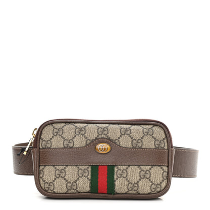 Gucci GG Supreme Monogram Ophidia Belted iPhone Case 75 30 Dark Brown 1 of 13