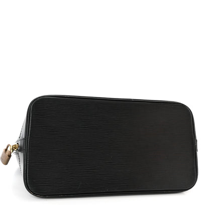 Louis Vuitton Epi Alma PM Black 4 of 16