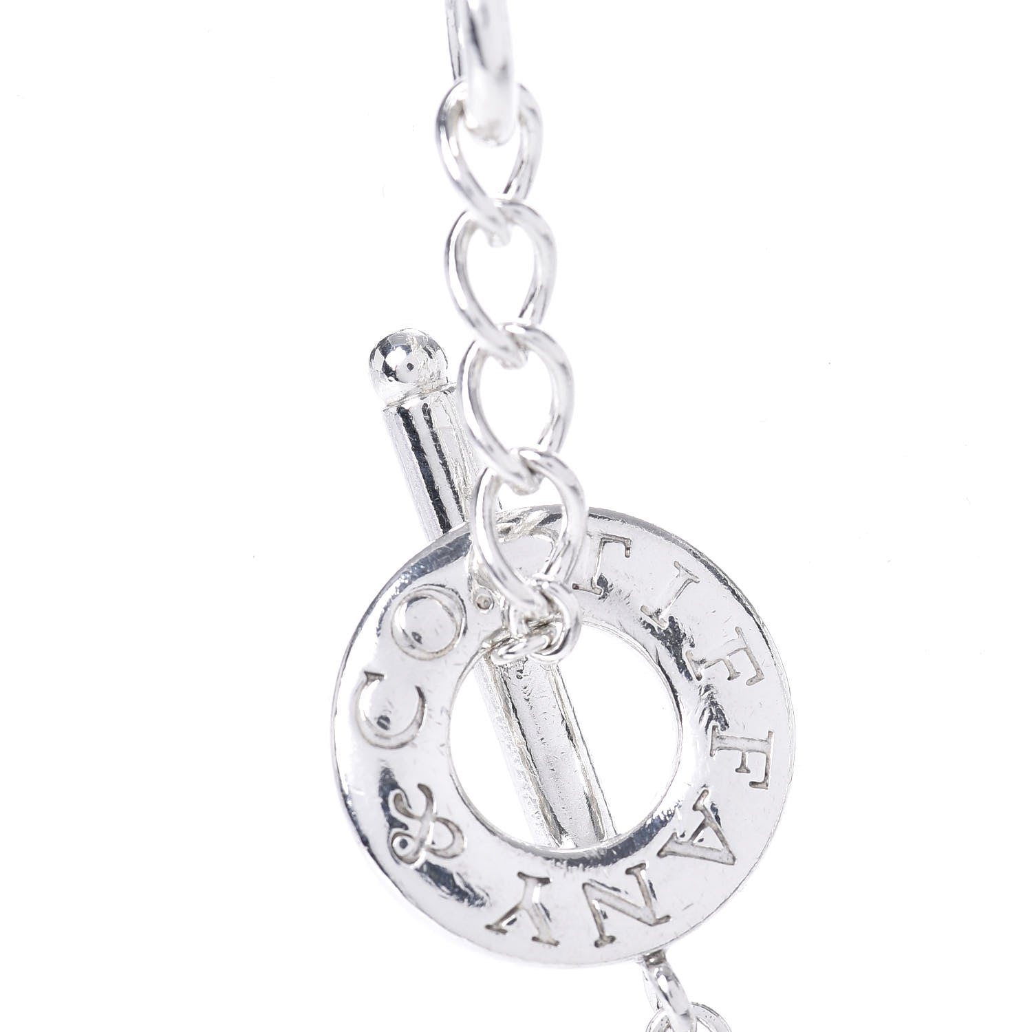 Tiffany Sterling Silver Heart Tag Toggle Necklace 5 of 5