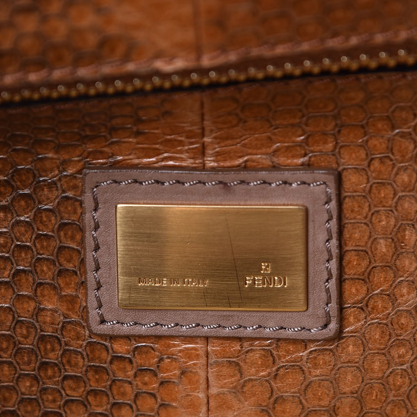 Vitello Saddle Ayers Large Peekaboo Iconic Satchel Argilla Saddle
