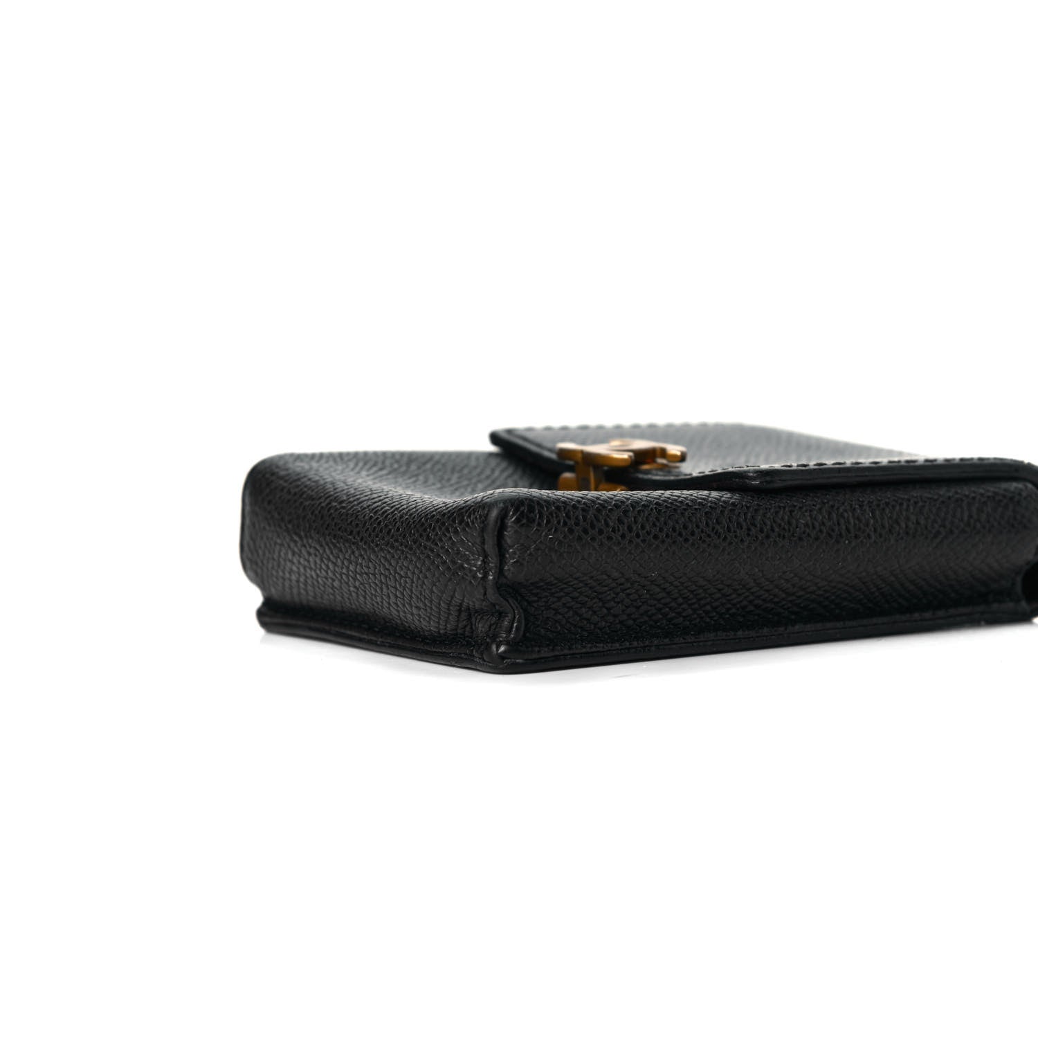 Chanel Caviar CC Cigarette Case Black 10 of 13