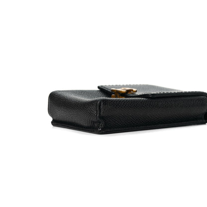 Chanel Caviar CC Cigarette Case Black 10 of 13