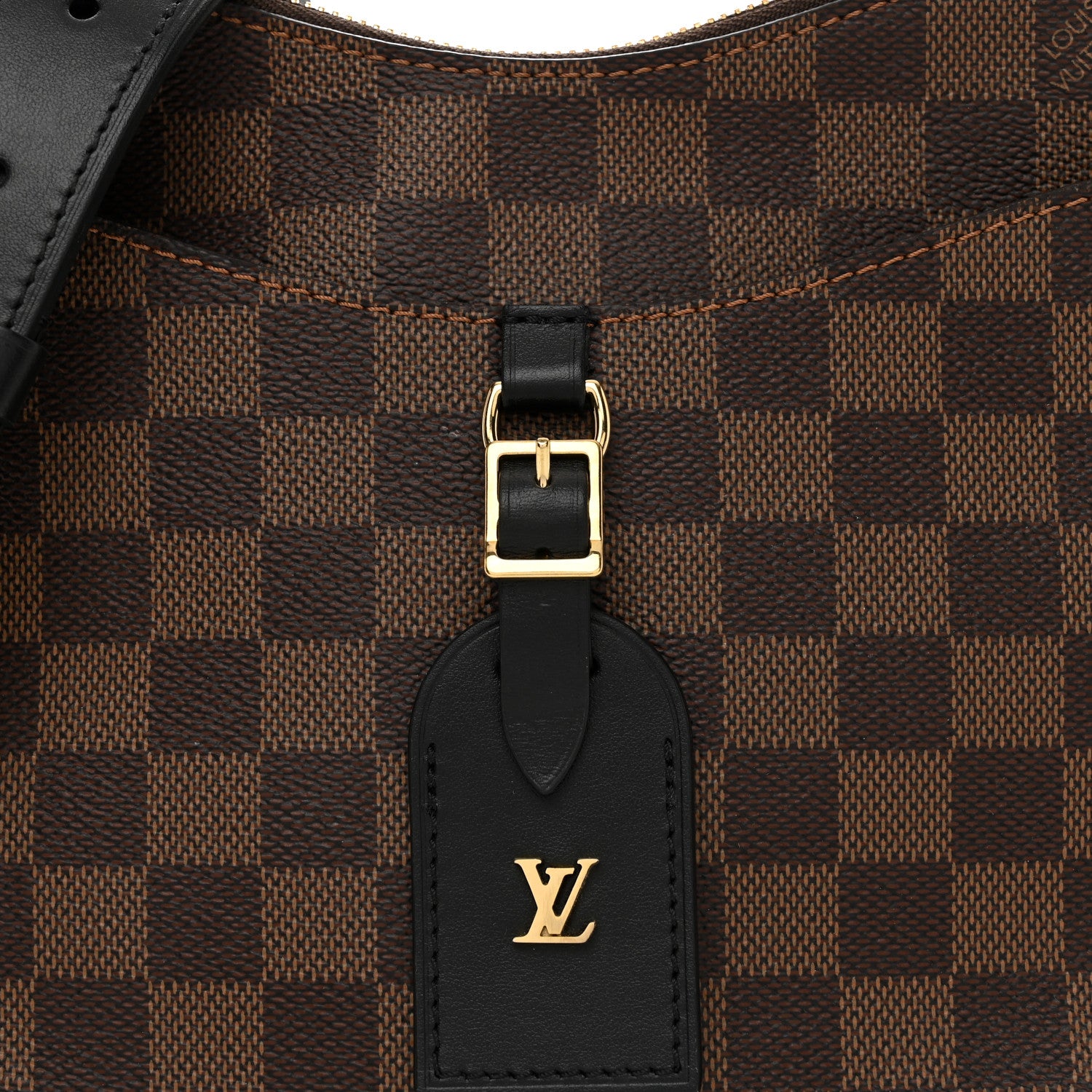 Louis Vuitton Damier Ebene Odeon PM Black 5 of 9
