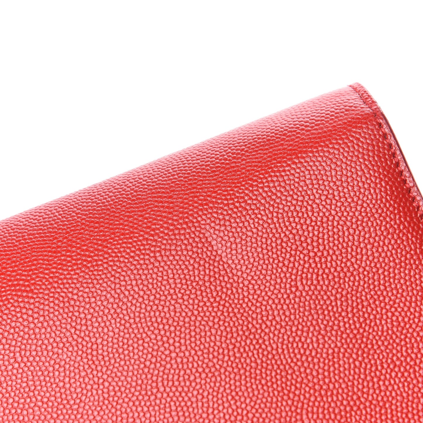 Grain De Poudre Classic Monogram Cassandre Clutch New Red
