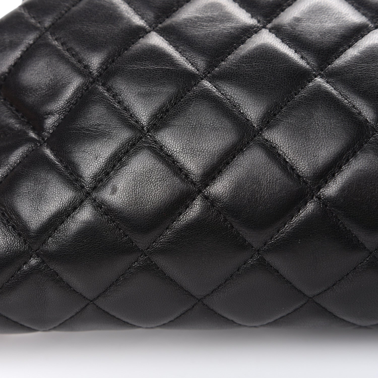 Chanel Lambskin Quilted Timeless Clutch Black 7 of 7