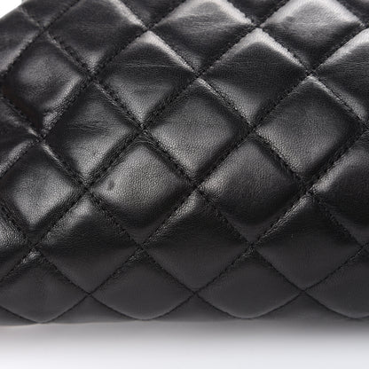 Chanel Lambskin Quilted Timeless Clutch Black 7 of 7