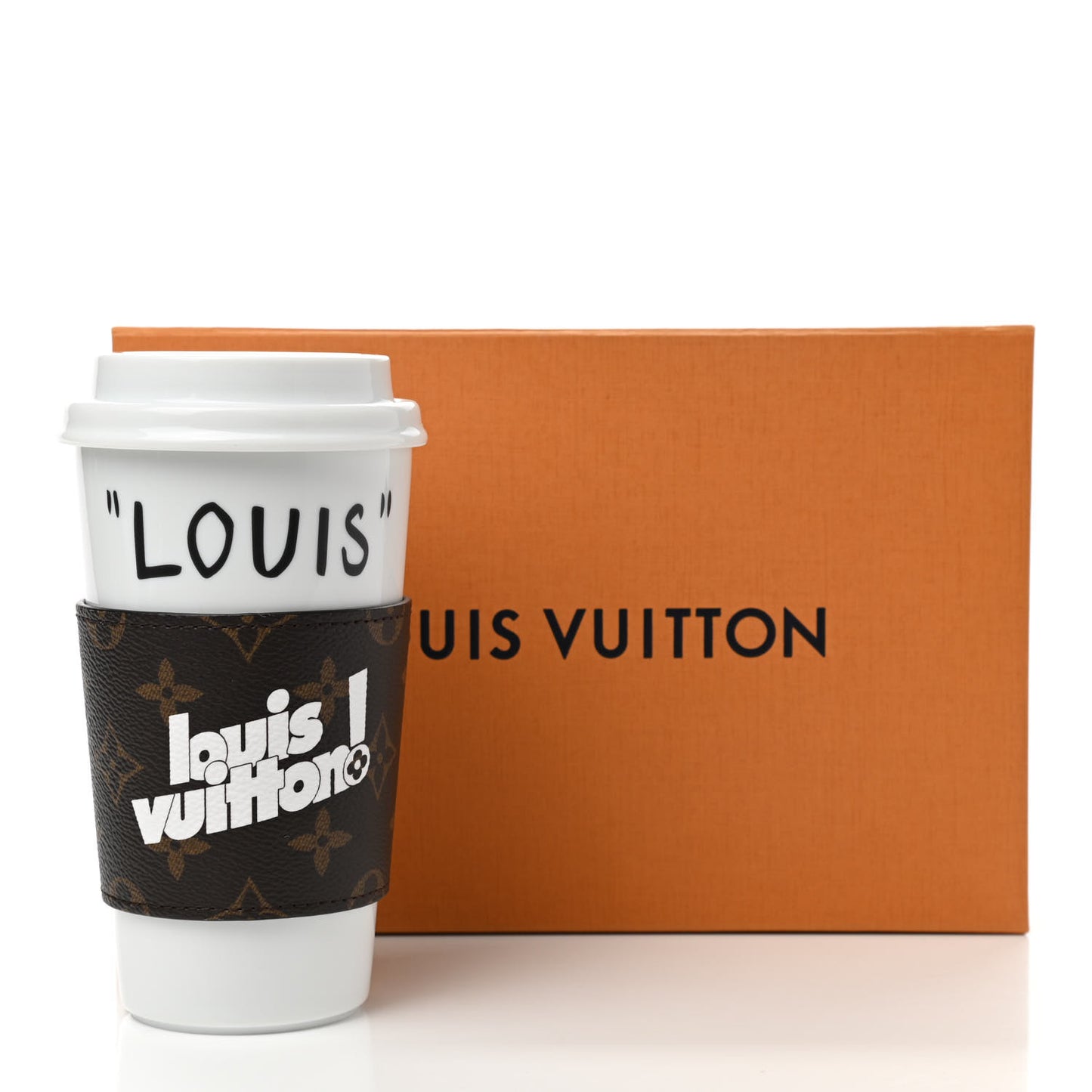 Monogram Calfskin Everyday LV Louis Cup