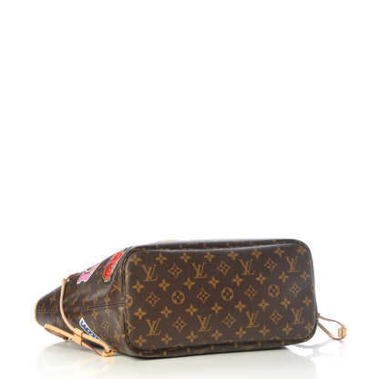 Louis Vuitton Monogram Stories Neverfull MM 5 of 11