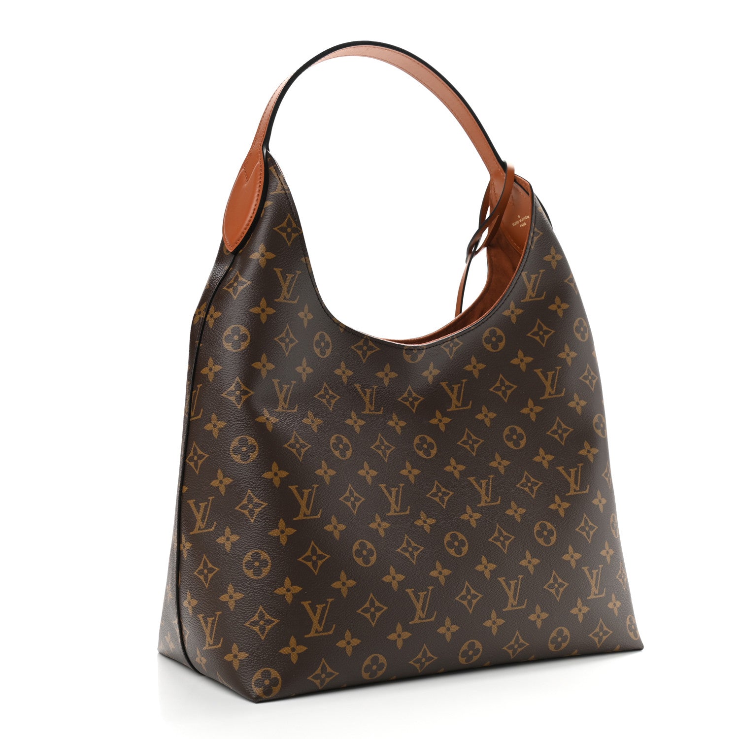 Louis Vuitton Monogram Flower Hobo Caramel 3 of 10