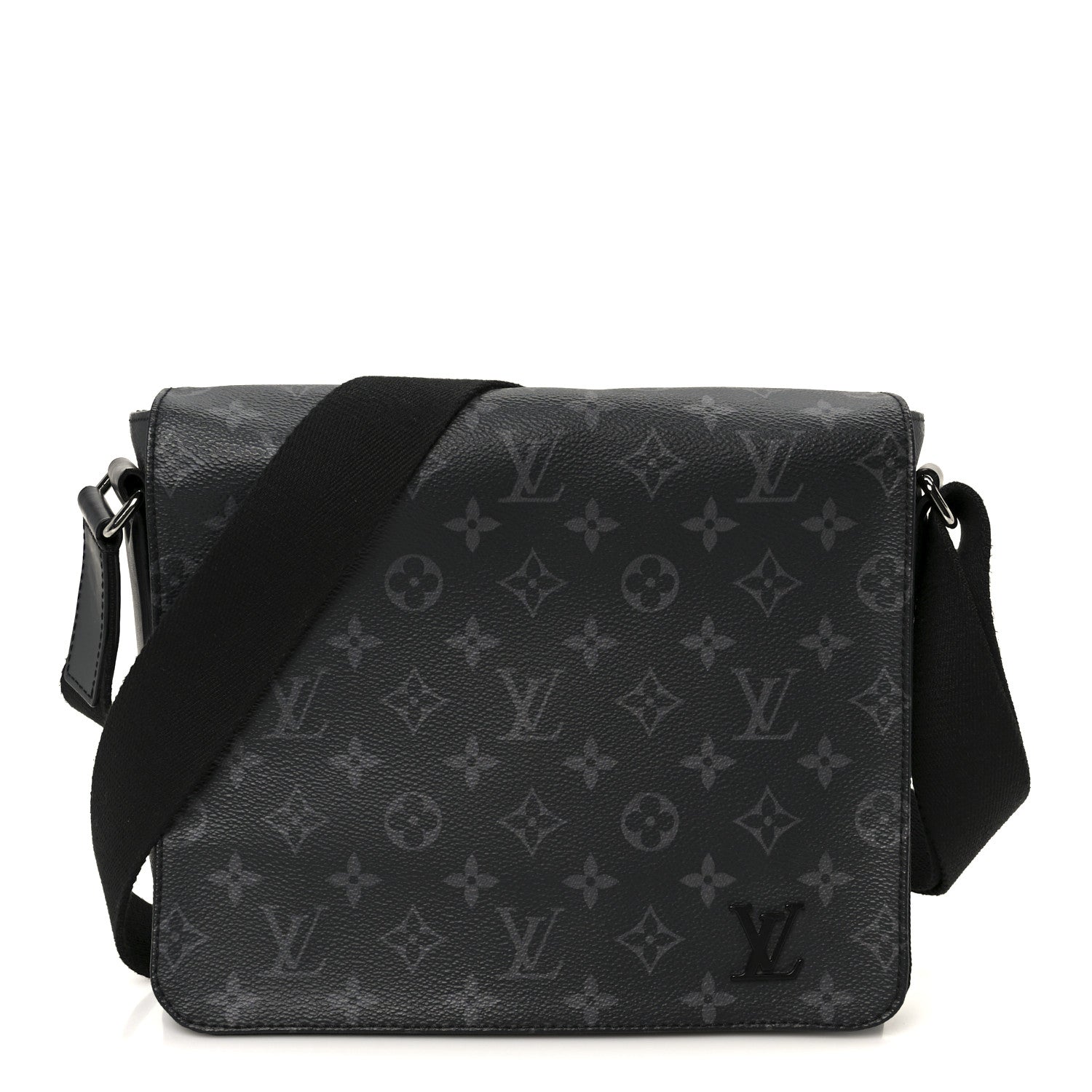 Louis Vuitton Monogram Eclipse District PM Black 1 of 11