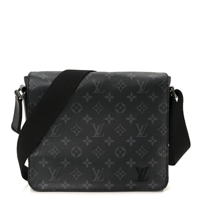 Louis Vuitton Monogram Eclipse District PM Black 1 of 11