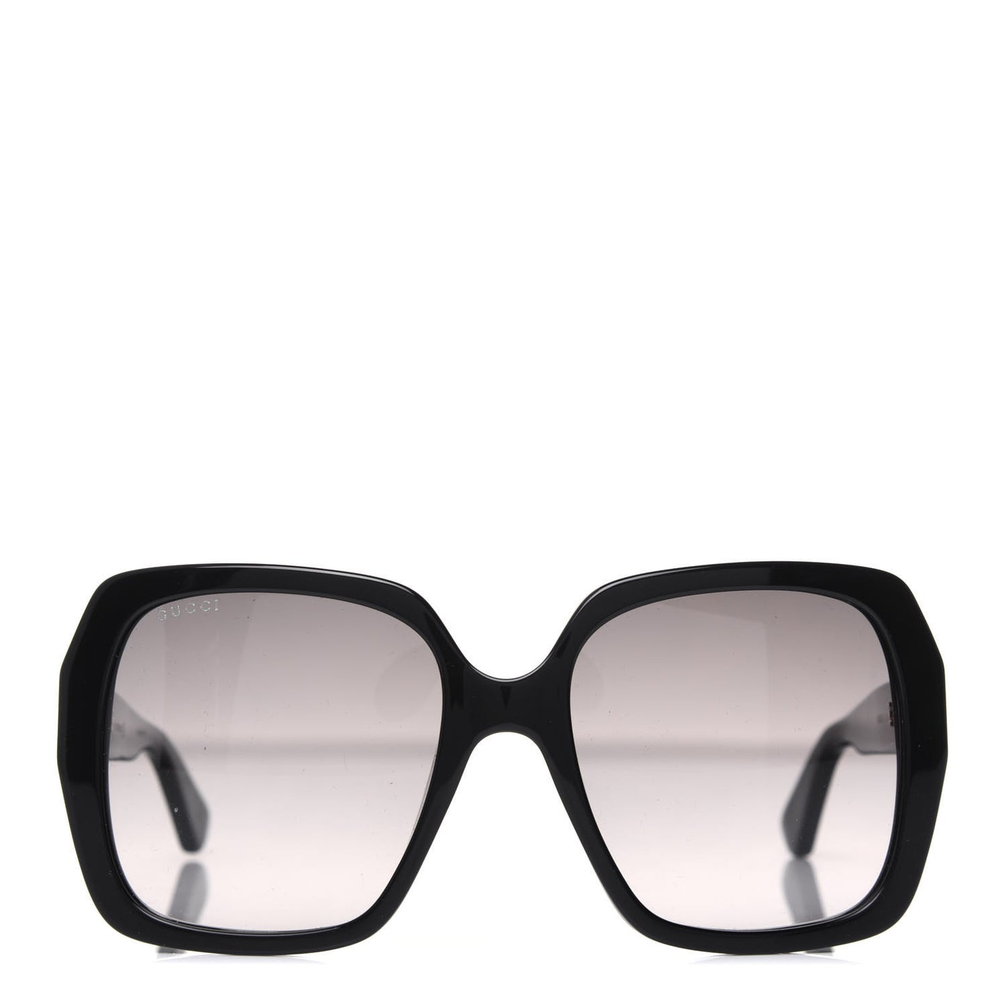 Acetate Square Frame GG0096S Sunglasses Black