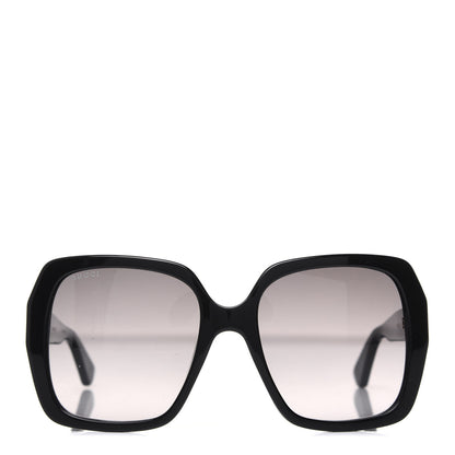 Gucci Acetate Square Frame GG0096S Sunglasses Black 2 of 7