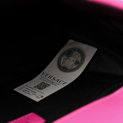 Versace Nappa Quilted Medusa Chain Crossbody Pink 7 of 12