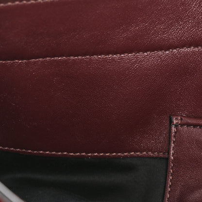 Miu Miu Vitello Soft Shopping Tote Burgundy 14 of 16