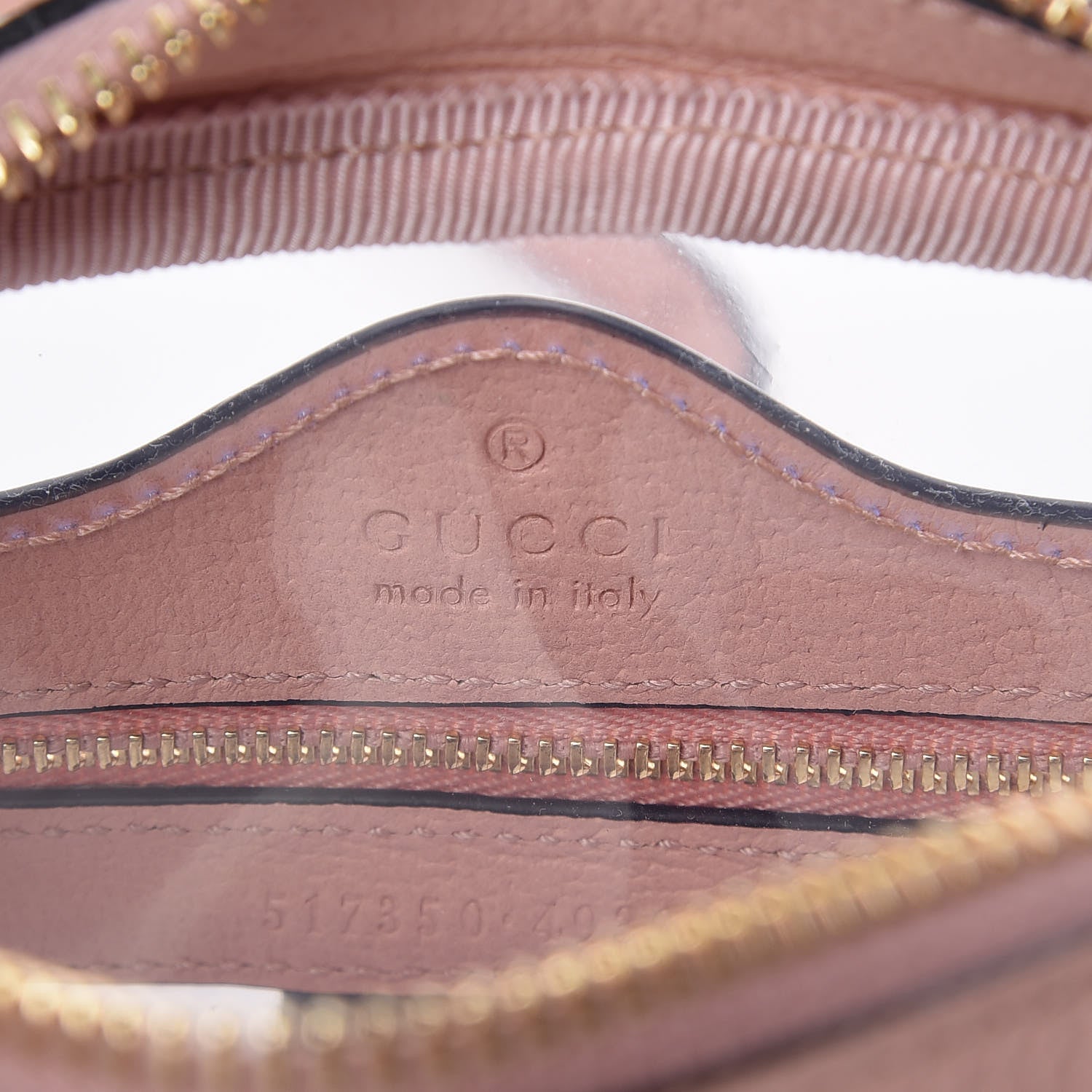 Gucci Vinyl Web Mini Ophidia Transparent Shoulder Bag Perfect Pink 6 of 11