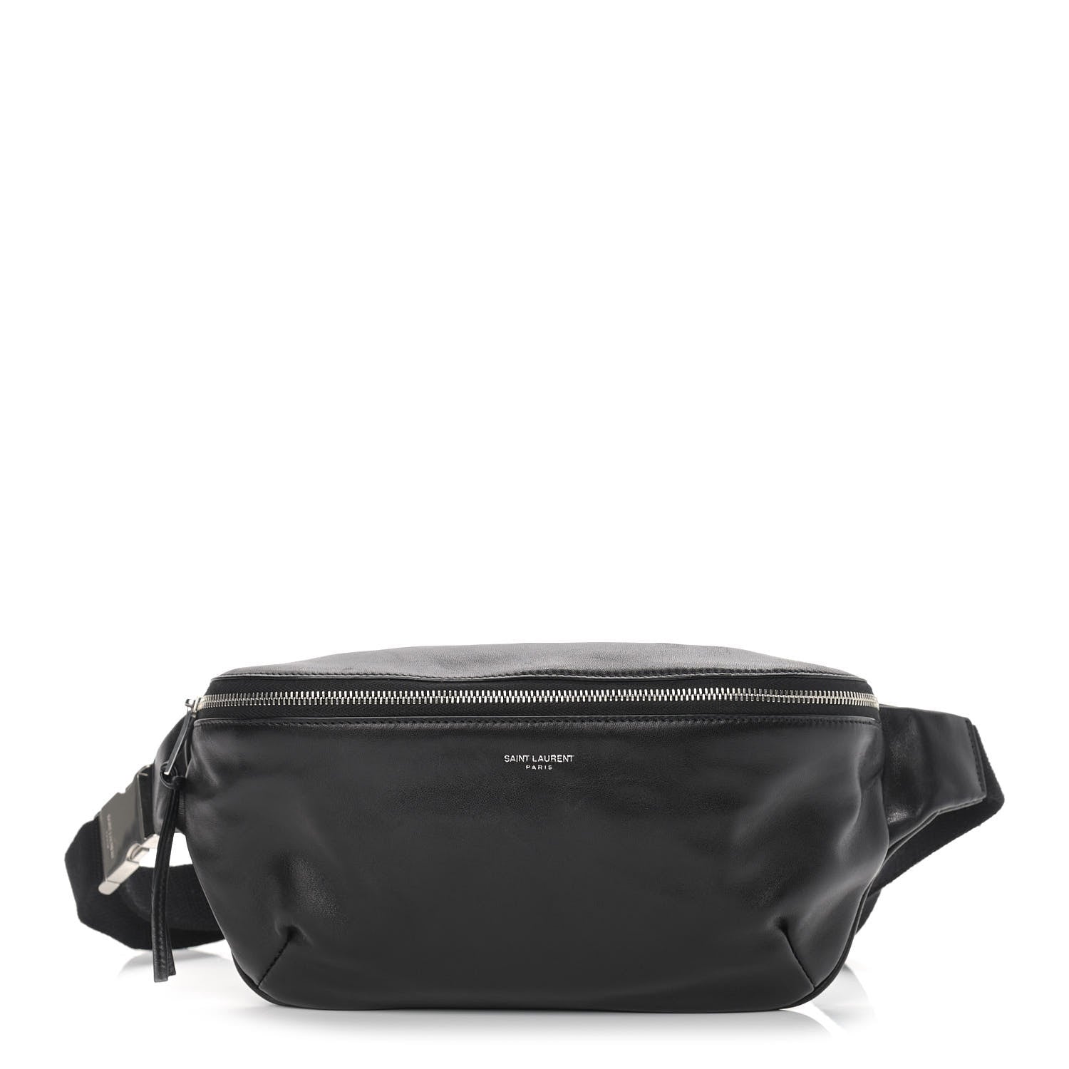 Saint Laurent Calfskin Belt Bag Black 1 of 9