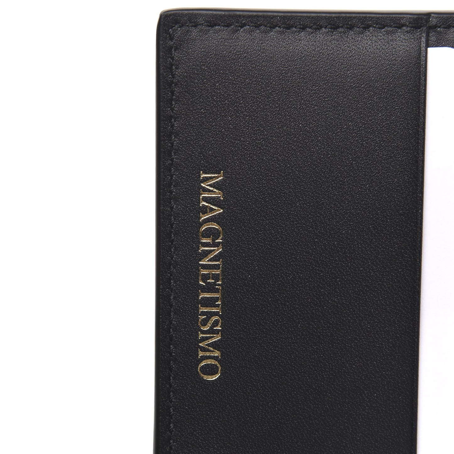 X SEGA Calfskin GUCCY Stars Bi-Fold Wallet Black Gold