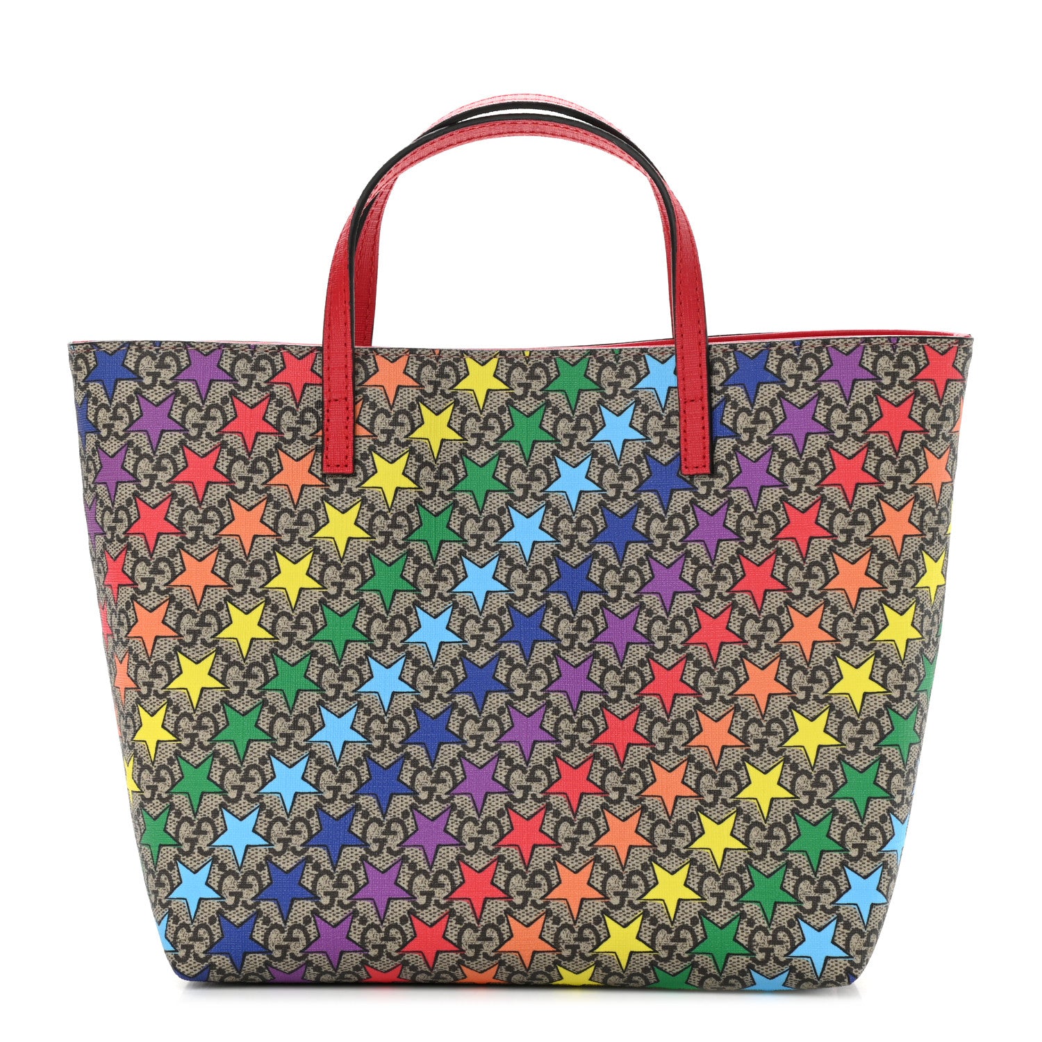 Gucci GG Supreme Monogram Childrens Star Print Tote Multicolor 1 of 11