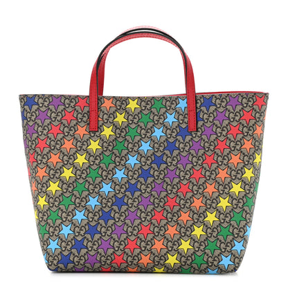 Gucci GG Supreme Monogram Childrens Star Print Tote Multicolor 1 of 11