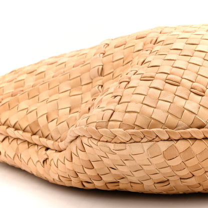 Bottega Veneta Nappa Intrecciato Maxi Nuvolato Veneta Hobo Paille 9 of 10