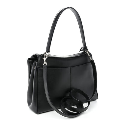Balenciaga Natural Smooth Calfskin Small Rodeo Top Handle Handbag Black 3 of 9