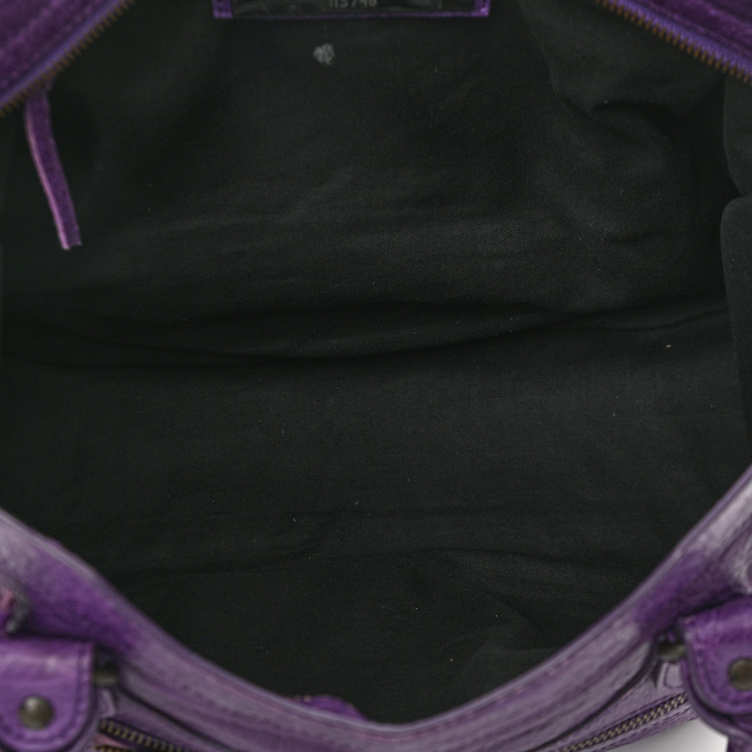 Balenciaga Agneau Classic Hardware City Dark Violet 4 of 12